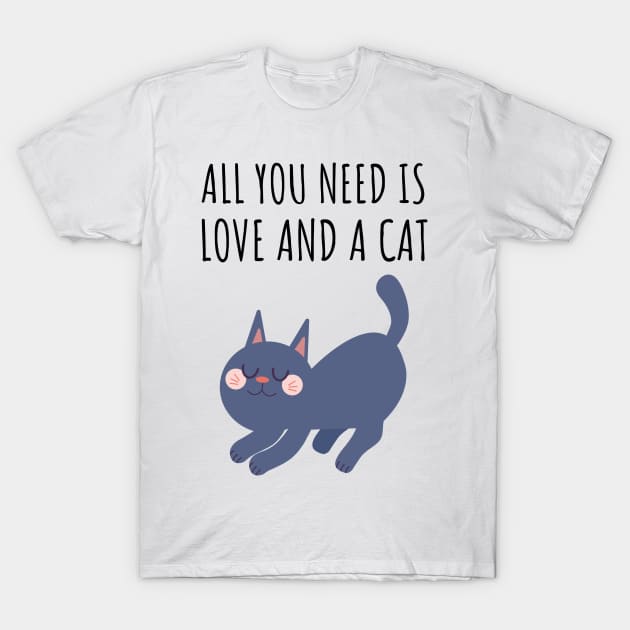 All you need is love and a cat T-Shirt by juinwonderland 41